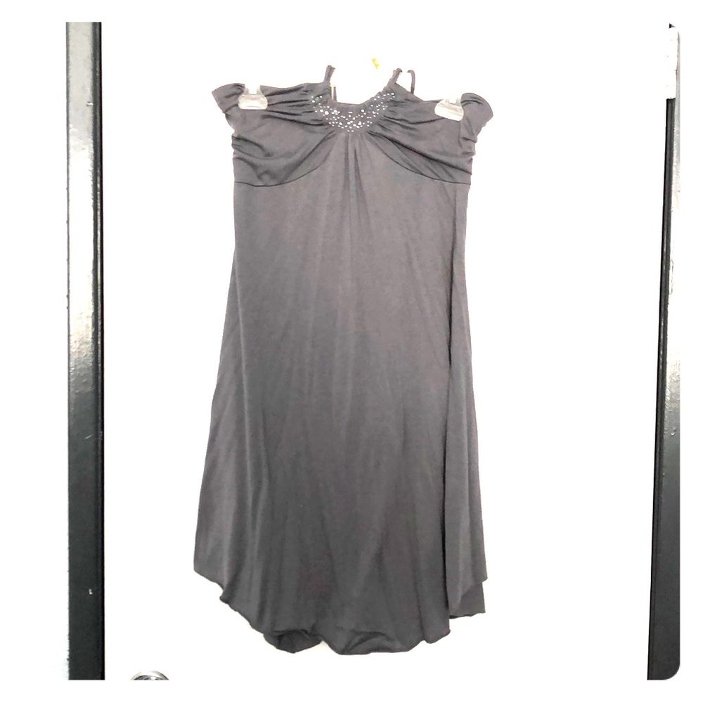 Gray beach dress